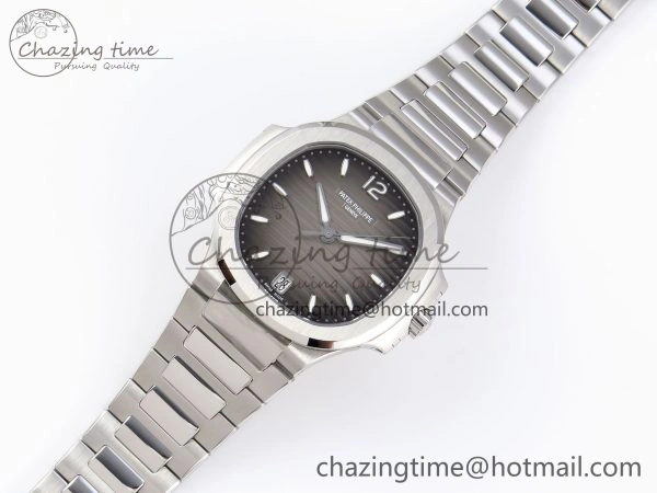 NAUTILUS 7118 LADIES SS PPF 1:1 BEST EDITION BROWN DIAL ON SS BRACELET 324CS Practical 8773