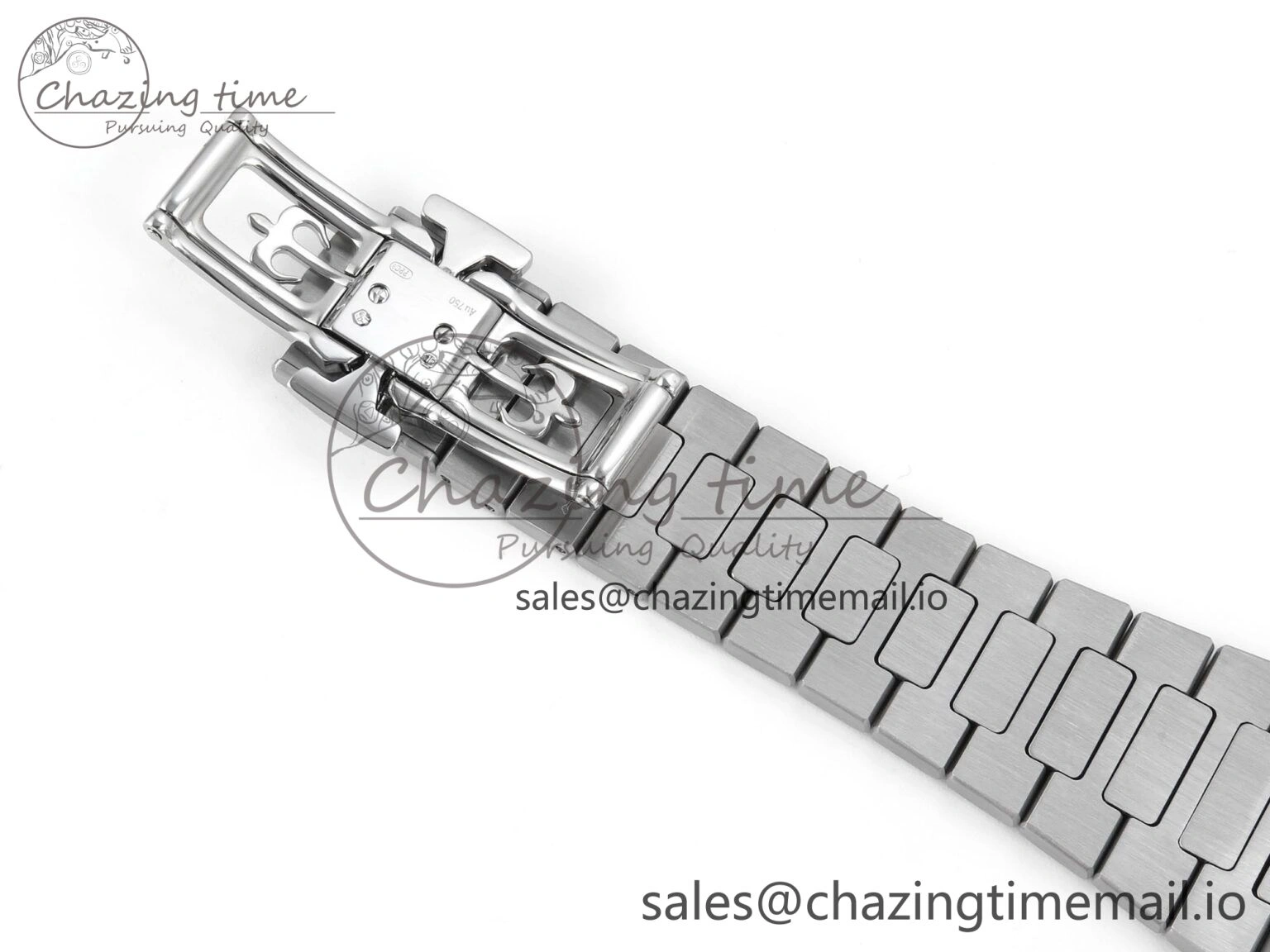 Nautilus 5711 3KF 1:1 Best Edition Blue Textured Dial on SS Bracelet A330 Super Clone Trendsetting 8652
