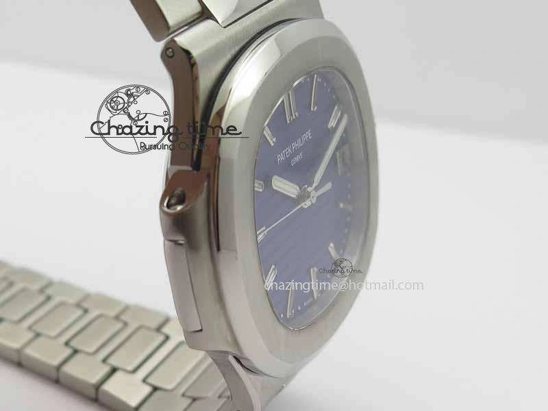 Stylish Nautilus 5711 40th Anniversary BP Maker Best Edition Blue Dial On SS Bracelet MIYOTA 9015 PP324CS 9050