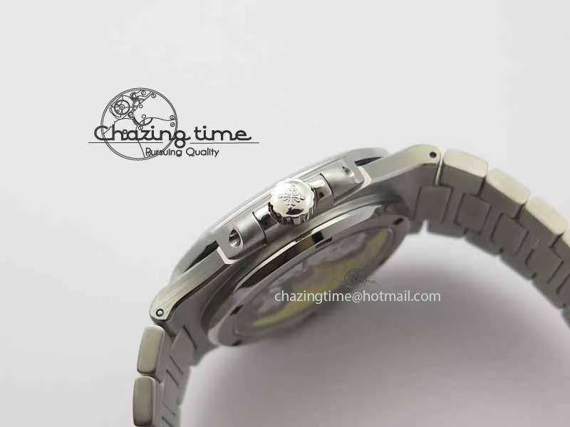 Stylish Nautilus 5711 40th Anniversary BP Maker Best Edition Blue Dial On SS Bracelet MIYOTA 9015 PP324CS 9050