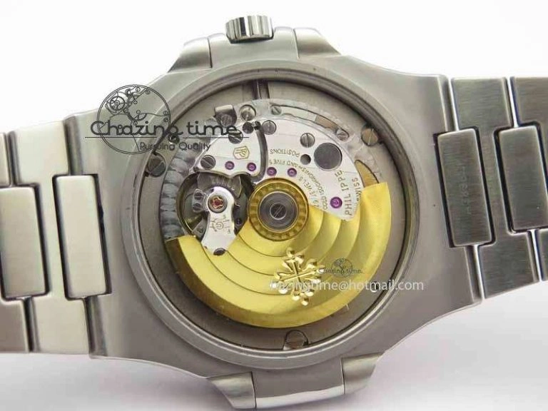 Stylish Nautilus 5711 40th Anniversary BP Maker Best Edition Blue Dial On SS Bracelet MIYOTA 9015 PP324CS 9050