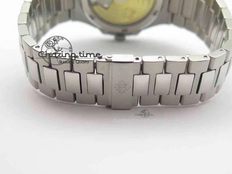 Stylish Nautilus 5711 40th Anniversary BP Maker Best Edition Blue Dial On SS Bracelet MIYOTA 9015 PP324CS 9050