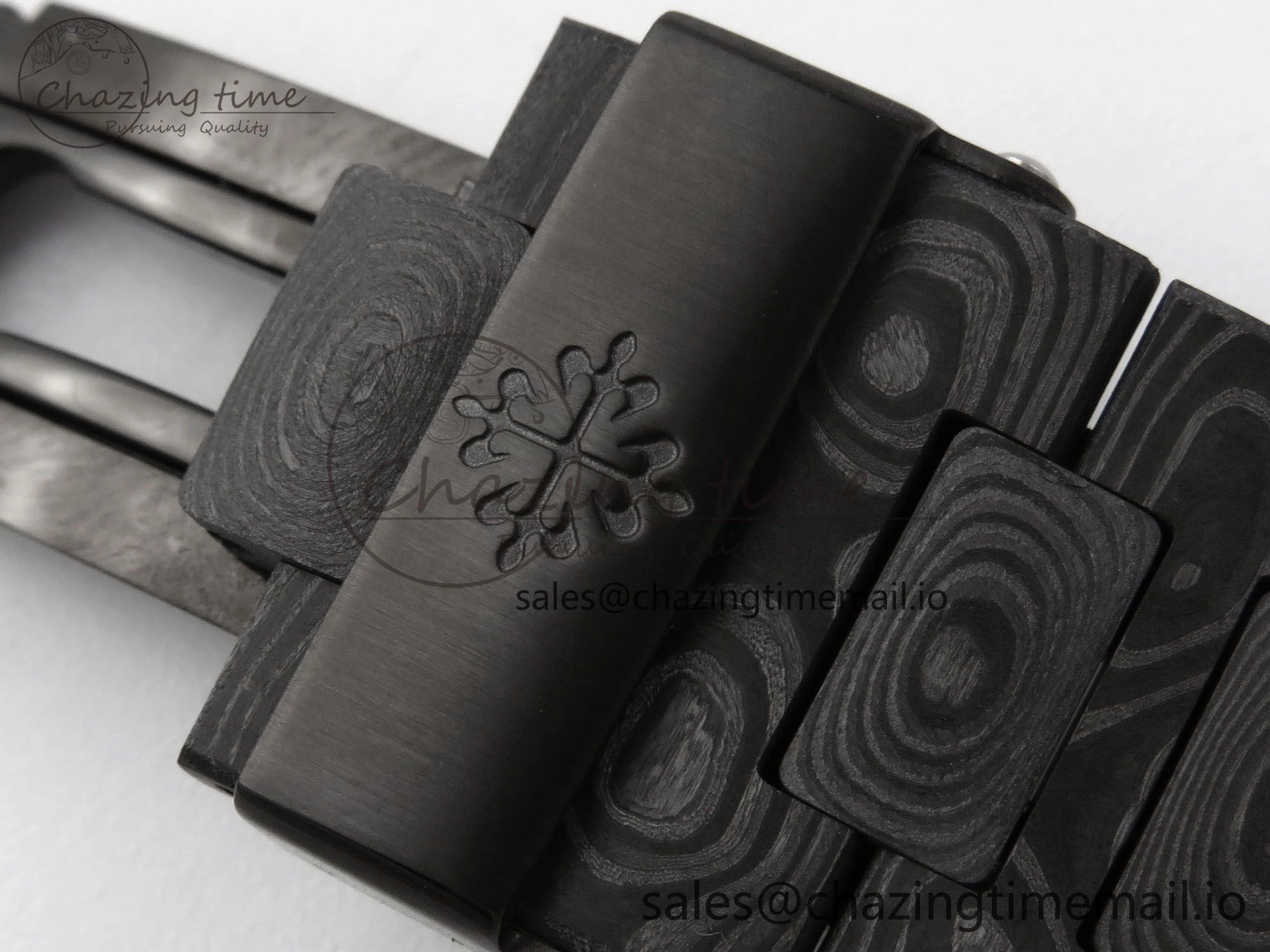 Tailored Nautilus 5711 DIW Carbon DIWF 1:1 Best Edition Orange Textured Dial On Carbon Bracelet 324CS 8694