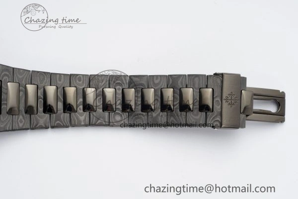 Nautilus 5711 DIW Carbon DIWF 1:1 Best Edition White Dial on Carbon PVD Bracelet 324CS Sophisticated 8796