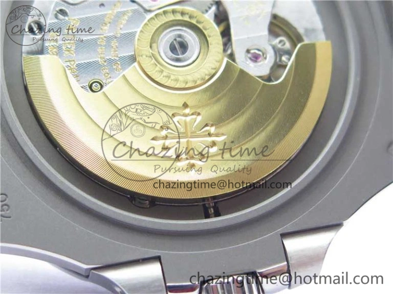 Nautilus 5711 PPF 1:1 Best Edition Blue Textured Dial on Leather Strap 324CS V Thermal 8935