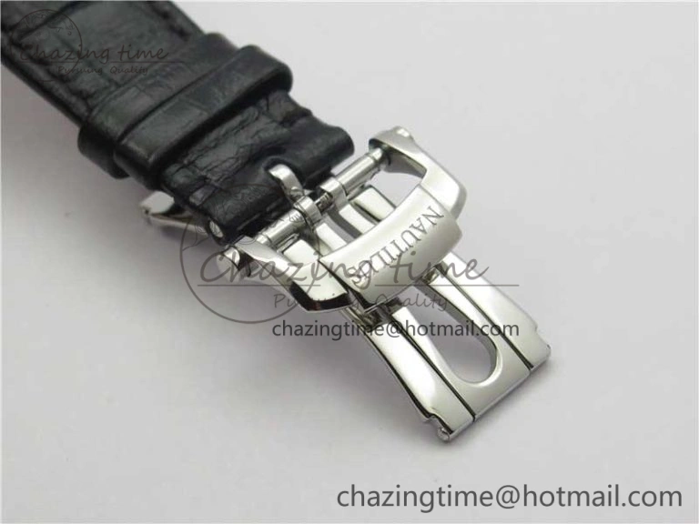 Nautilus 5711 PPF 1:1 Best Edition Blue Textured Dial on Leather Strap 324CS V Thermal 8935