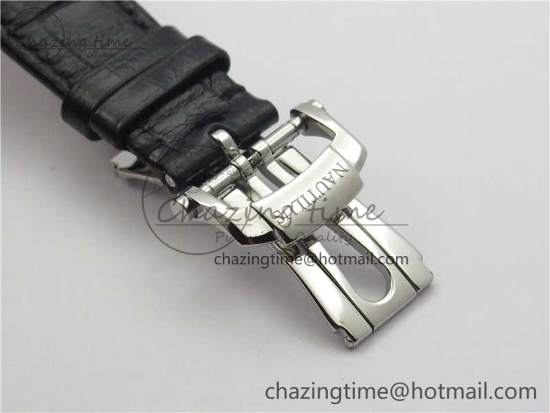 Nautilus 5711 PPF 1:1 Best Edition Blue Textured Dial on Leather Strap 324CS V Thermal 8935
