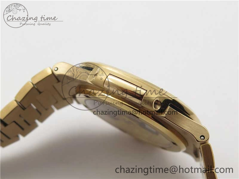 Nautilus 5711 RG PPF 1:1 Best Edition White Dial Diamonds Bezel on RG Bracelet 324CS (Free box) V FastDry 8889