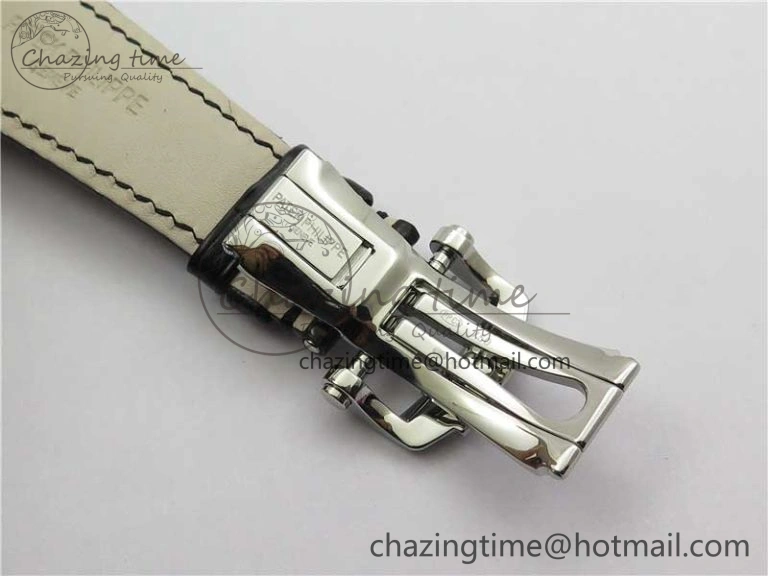 MoistureWicking Nautilus 5711 SS 3KF 1:1 Best Edition Gray Textured Dial on Black Leather Strap A324 Super Clone V 8878