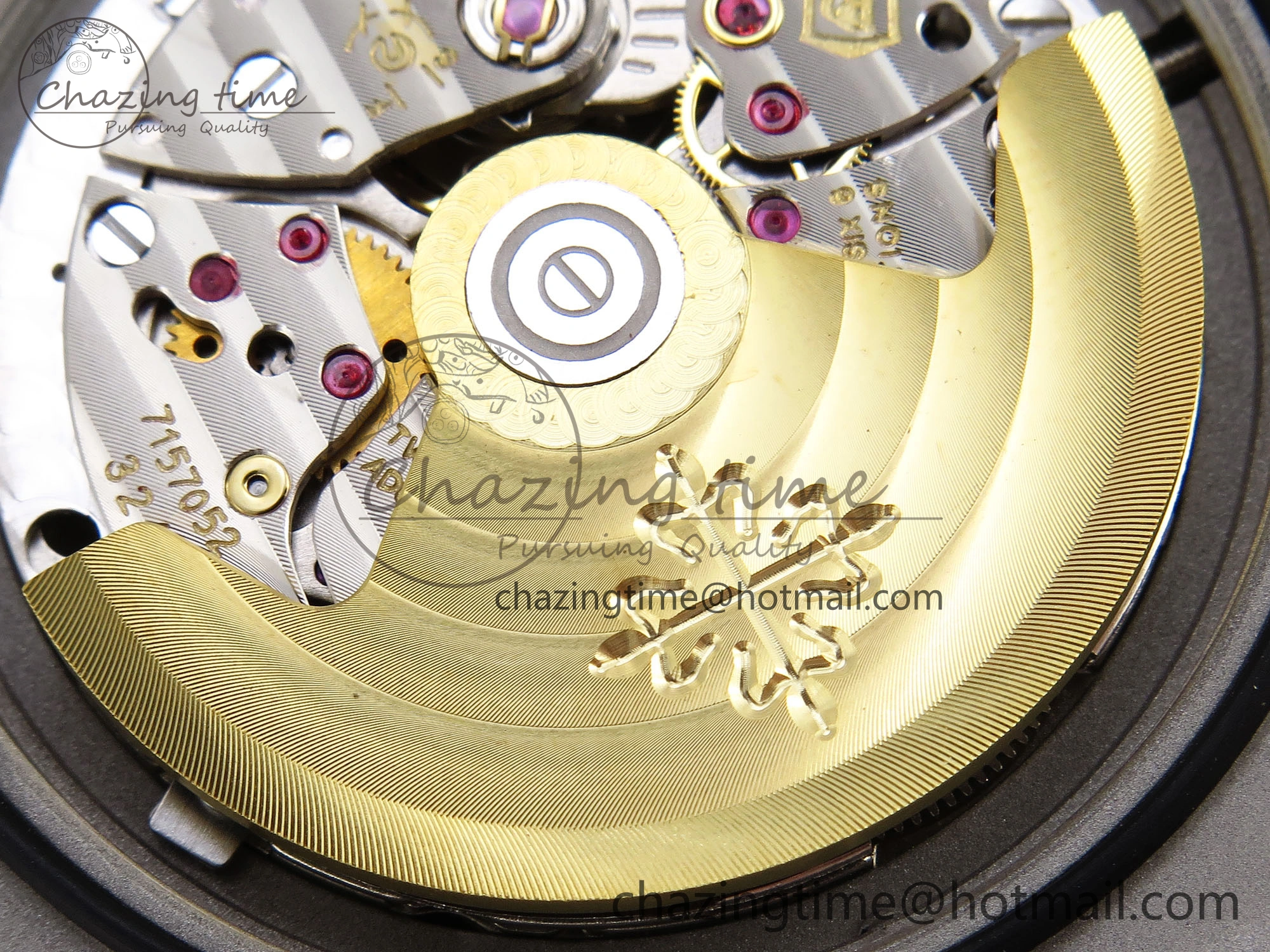 Affordable Nautilus 5711 SS GPF 1:1 Best Edition Gray Dial Purple Diamonds Bezel on SS Bracelet 324CS 8787