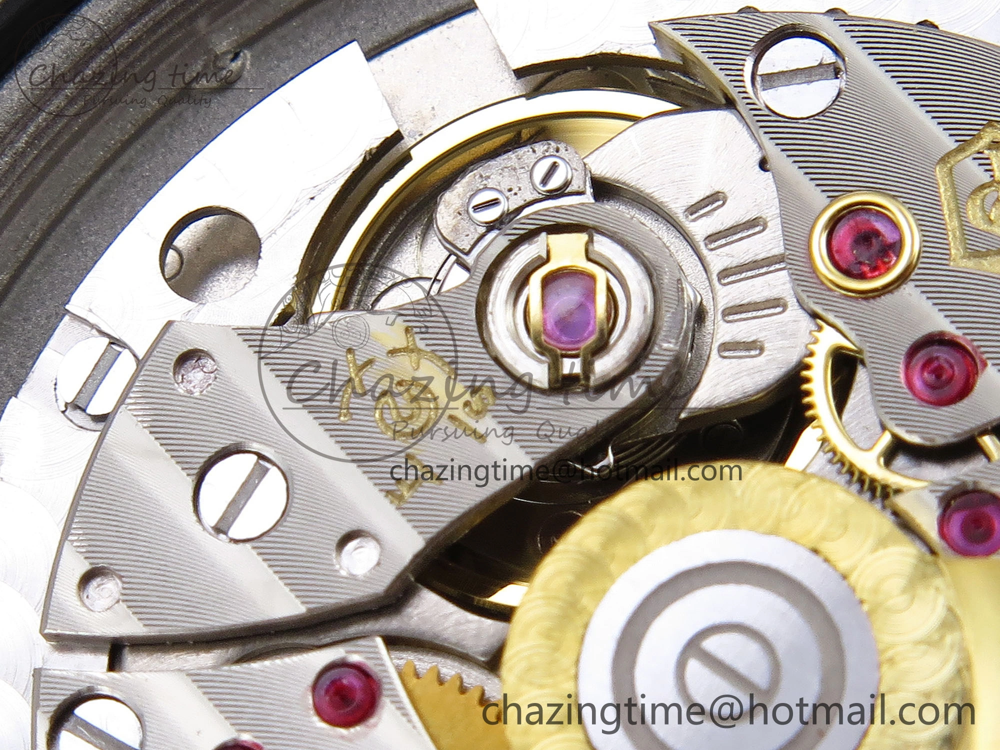 Affordable Nautilus 5711 SS GPF 1:1 Best Edition Gray Dial Purple Diamonds Bezel on SS Bracelet 324CS 8787