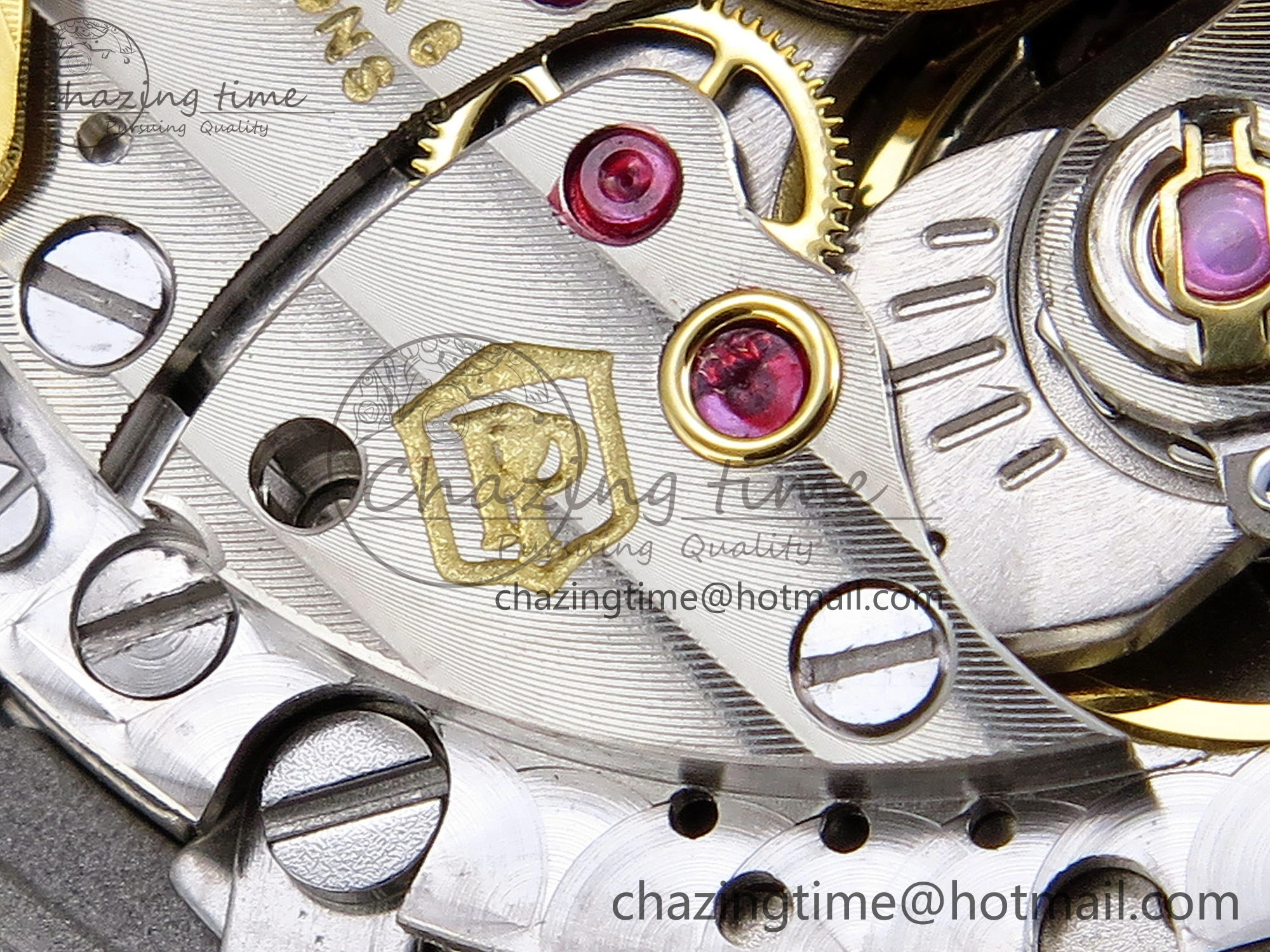 Affordable Nautilus 5711 SS GPF 1:1 Best Edition Gray Dial Purple Diamonds Bezel on SS Bracelet 324CS 8787
