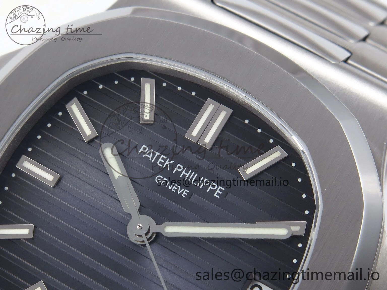 Tailored Nautilus 5711 SS PPF 1:1 Best Edition Blue Dial on SS Bracelet A324 V3s 8696