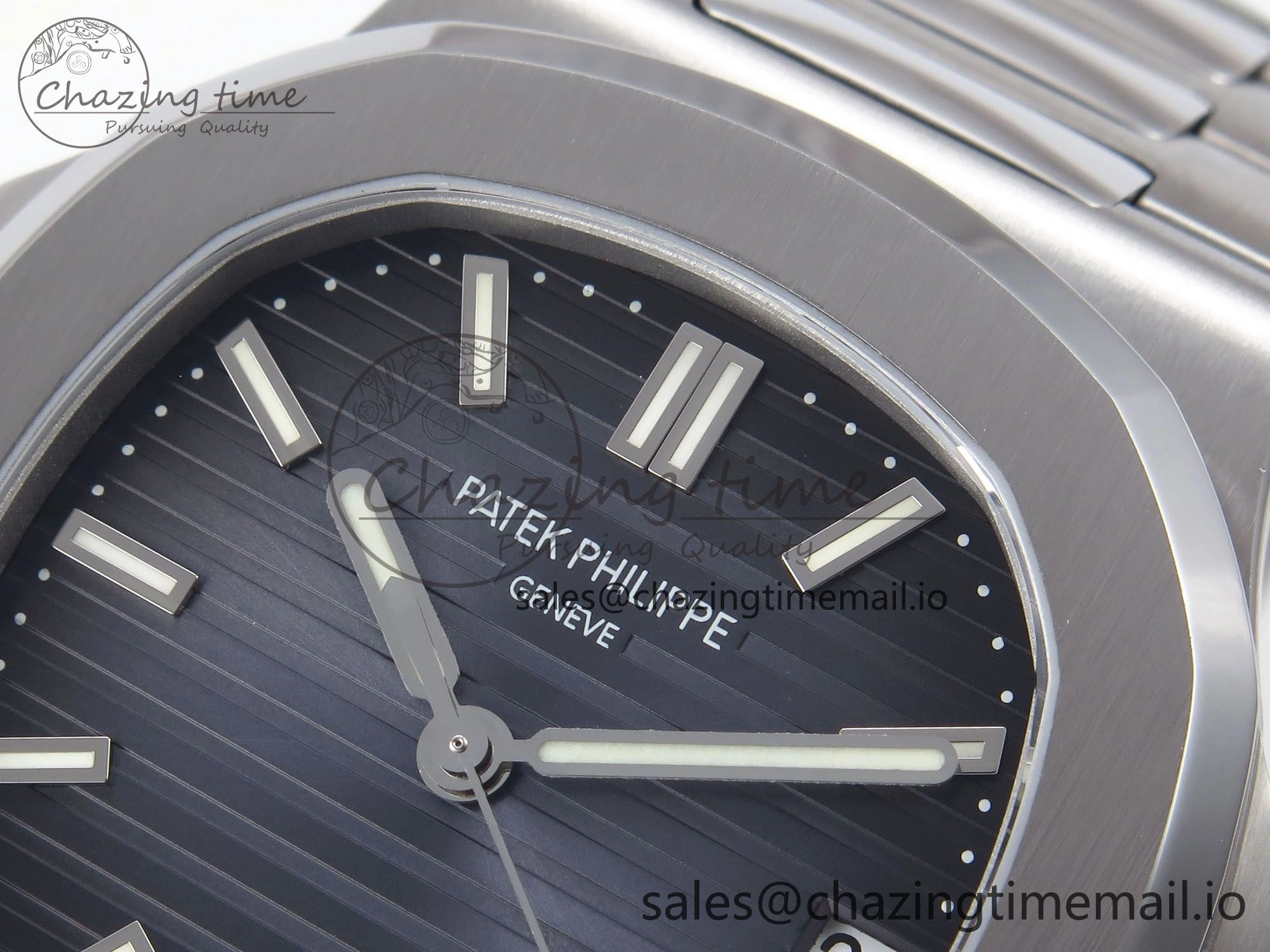 Tailored Nautilus 5711 SS PPF 1:1 Best Edition Blue Dial on SS Bracelet A324 V3s 8696