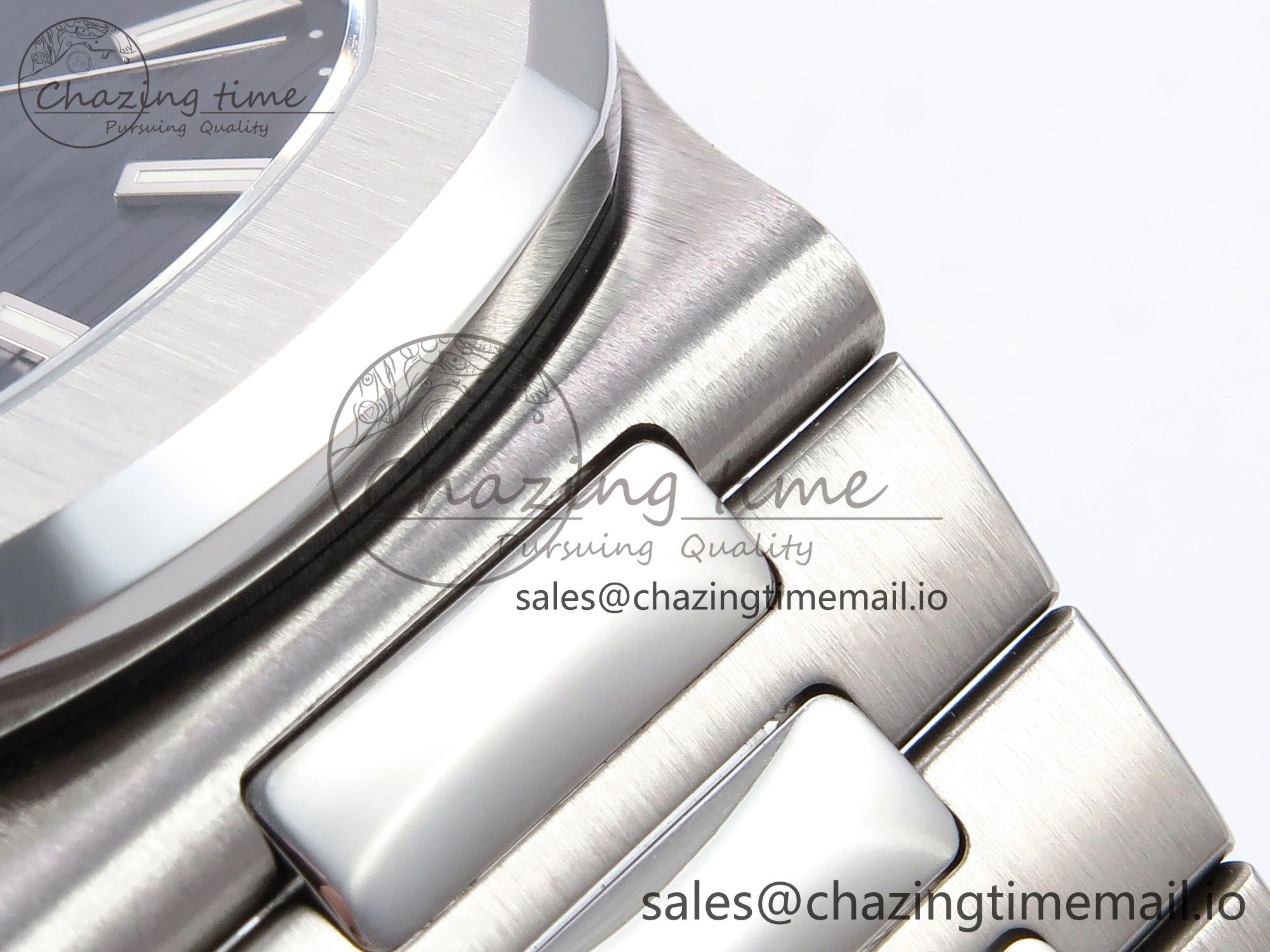 Tailored Nautilus 5711 SS PPF 1:1 Best Edition Blue Dial on SS Bracelet A324 V3s 8696