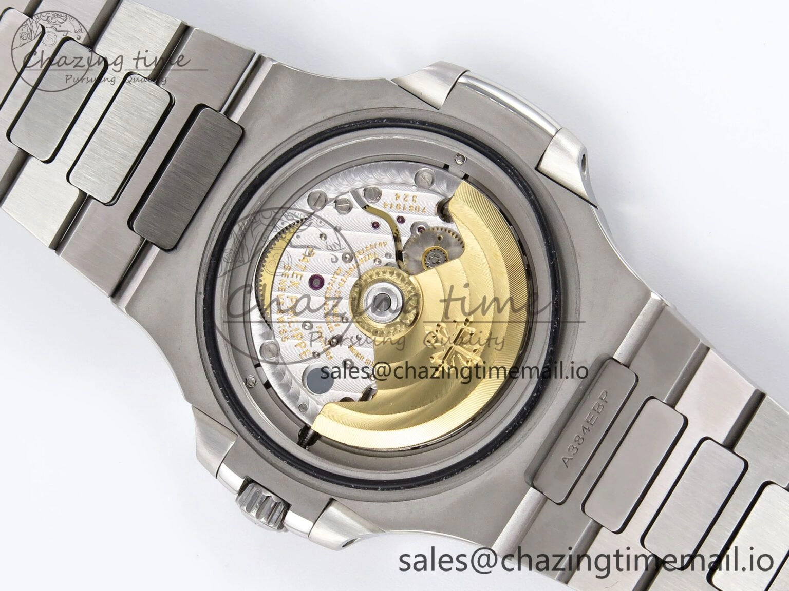 Tailored Nautilus 5711 SS PPF 1:1 Best Edition Blue Dial on SS Bracelet A324 V3s 8696
