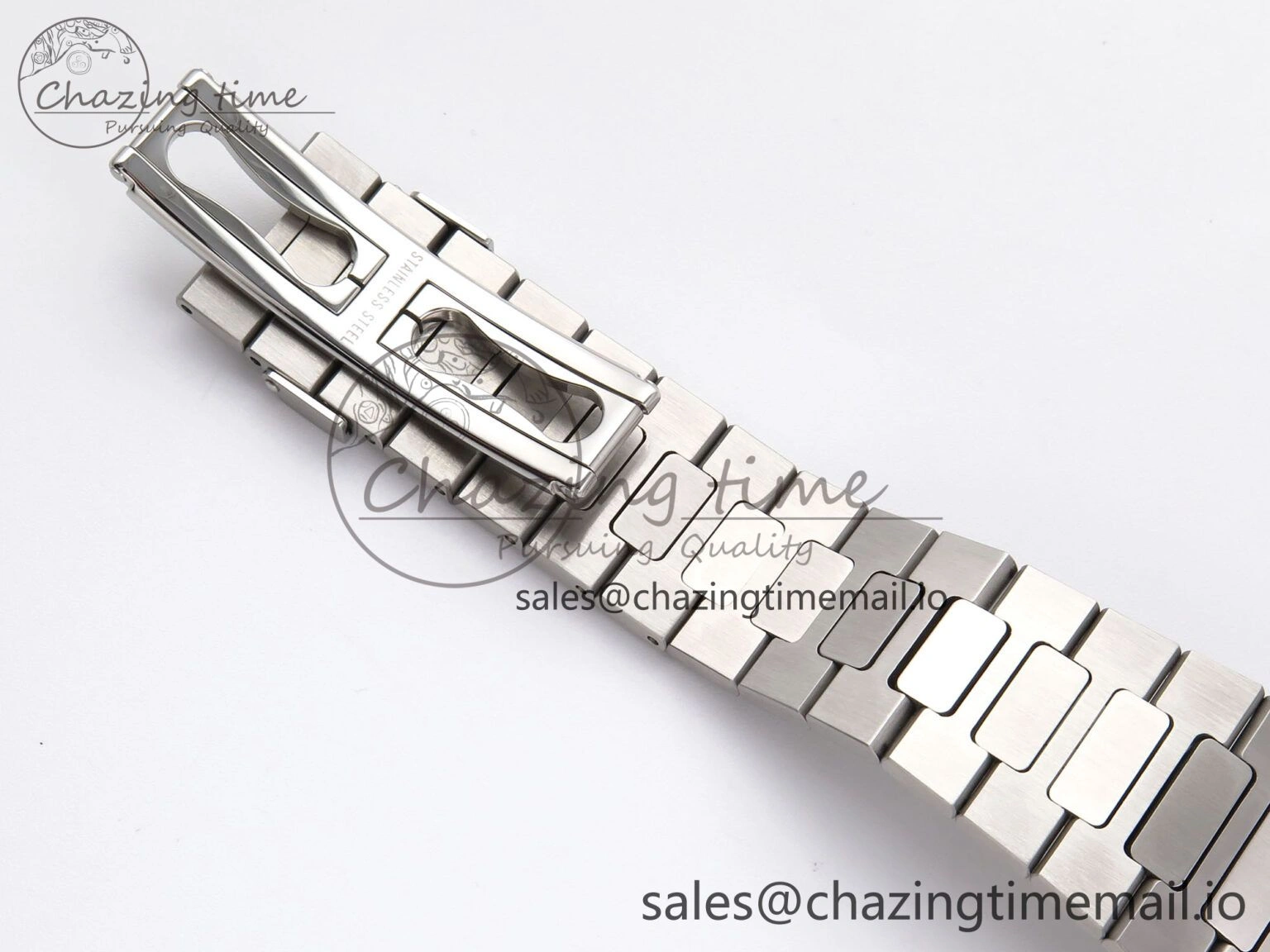 Tailored Nautilus 5711 SS PPF 1:1 Best Edition Blue Dial on SS Bracelet A324 V3s 8696