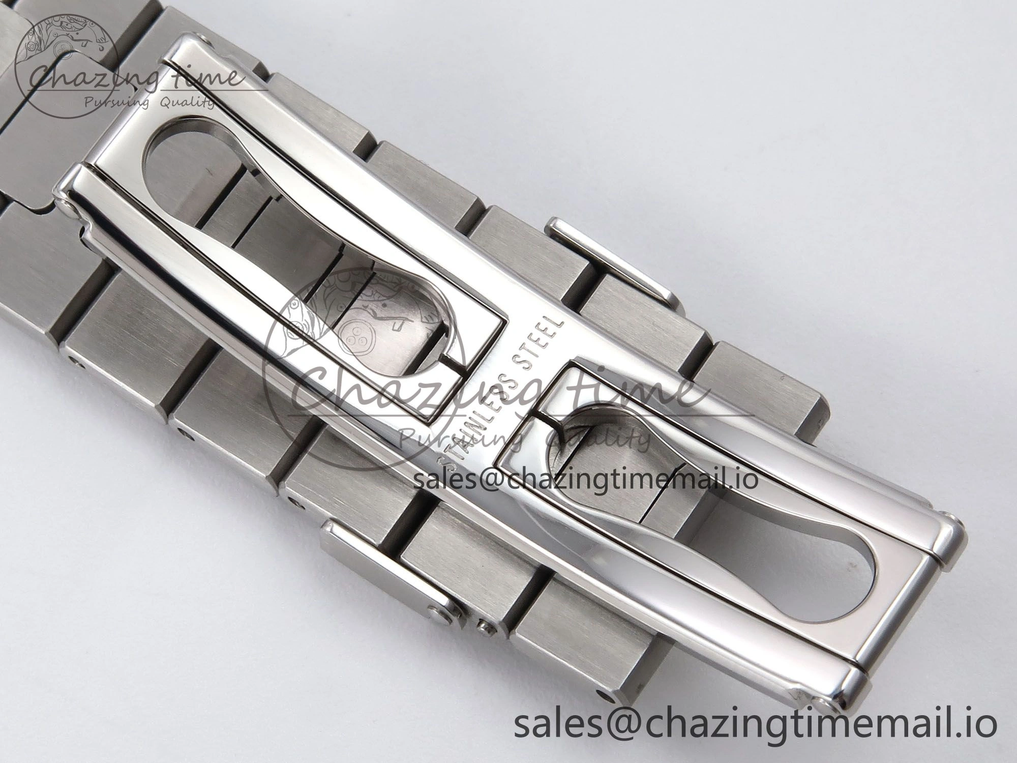 Tailored Nautilus 5711 SS PPF 1:1 Best Edition Blue Dial on SS Bracelet A324 V3s 8696