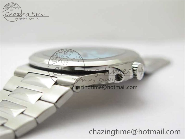 FlexibleFit Nautilus 5711 Tiffany PPF 1:1 Best Edition Tiffany Blue Dial on SS Bracelet 324CS V 8840
