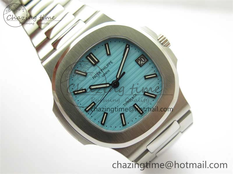 FlexibleFit Nautilus 5711 Tiffany PPF 1:1 Best Edition Tiffany Blue Dial on SS Bracelet 324CS V 8840