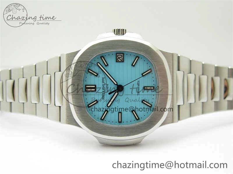 FlexibleFit Nautilus 5711 Tiffany PPF 1:1 Best Edition Tiffany Blue Dial on SS Bracelet 324CS V 8840