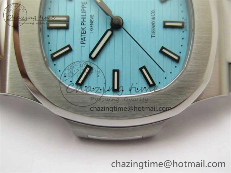 FlexibleFit Nautilus 5711 Tiffany PPF 1:1 Best Edition Tiffany Blue Dial on SS Bracelet 324CS V 8840