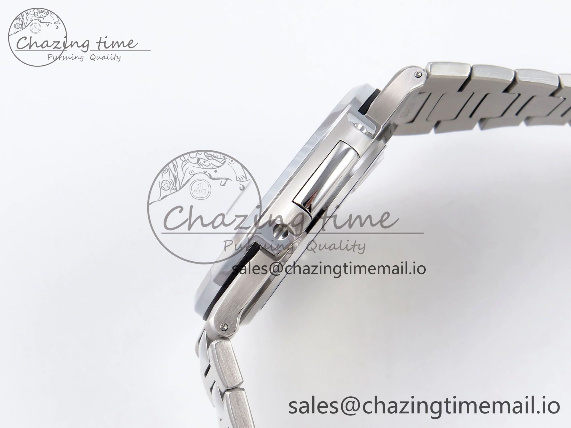 Seasonal Nautilus 5711 1300A 3KF 1:1 Best Edition Diamond Bezel Green Dial on SS Bracelet A324 Super Clone V 8715