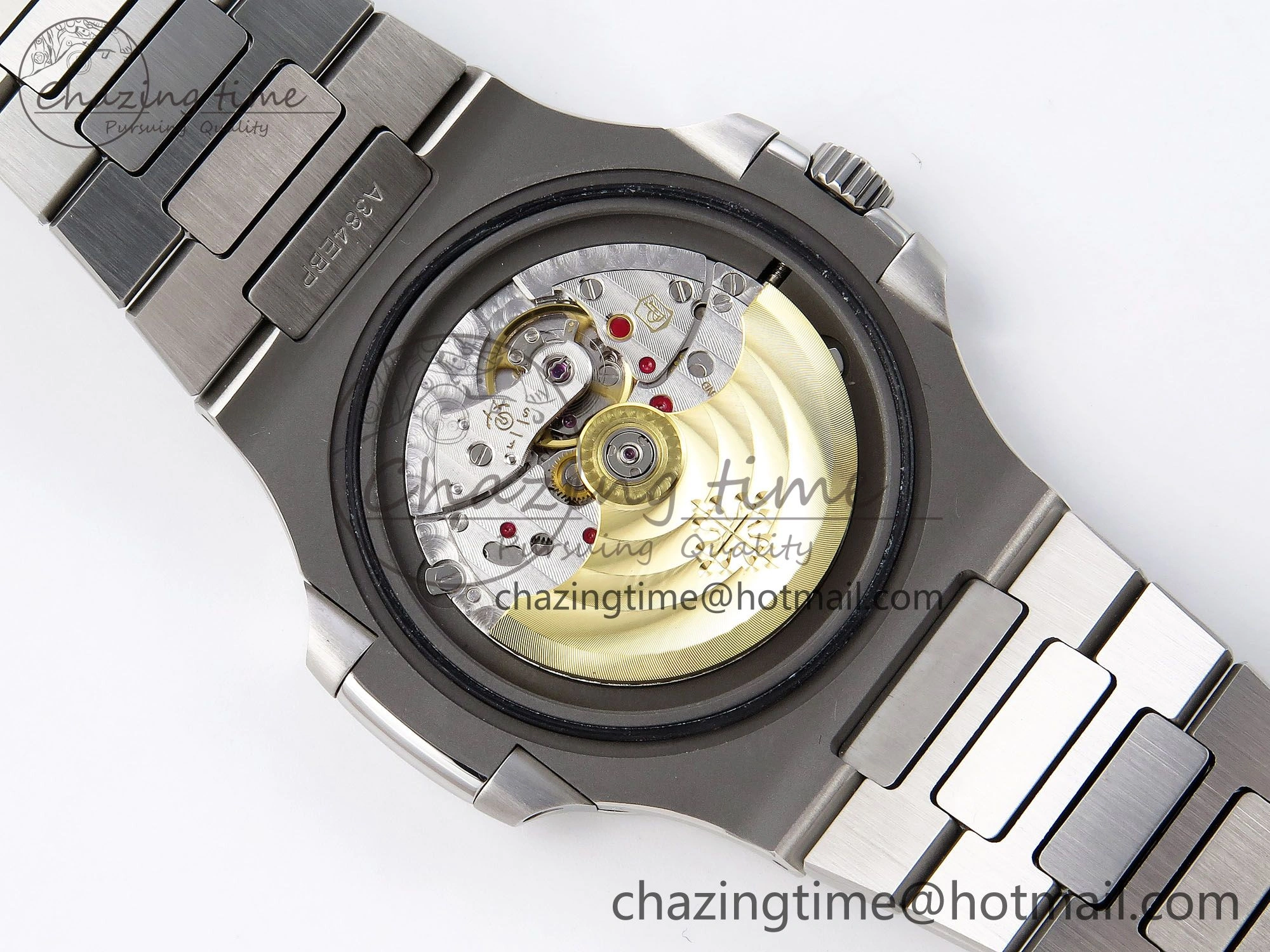 SmartChoice Nautilus 5711 1A-011 PPF 1:1 Best Edition White Textured Dial on SS Bracelet Super Clone 26-330 V 8730
