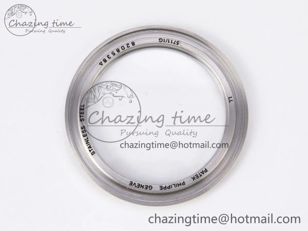 SmartChoice Nautilus 5711 1A-011 PPF 1:1 Best Edition White Textured Dial on SS Bracelet Super Clone 26-330 V 8730