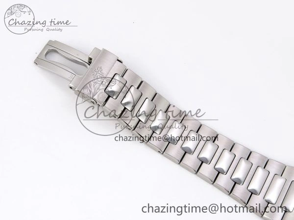 SmartChoice Nautilus 5711 1A-011 PPF 1:1 Best Edition White Textured Dial on SS Bracelet Super Clone 26-330 V 8730
