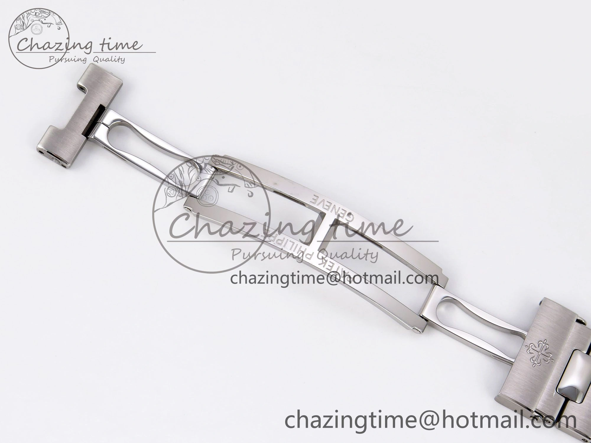SmartChoice Nautilus 5711 1A-011 PPF 1:1 Best Edition White Textured Dial on SS Bracelet Super Clone 26-330 V 8730
