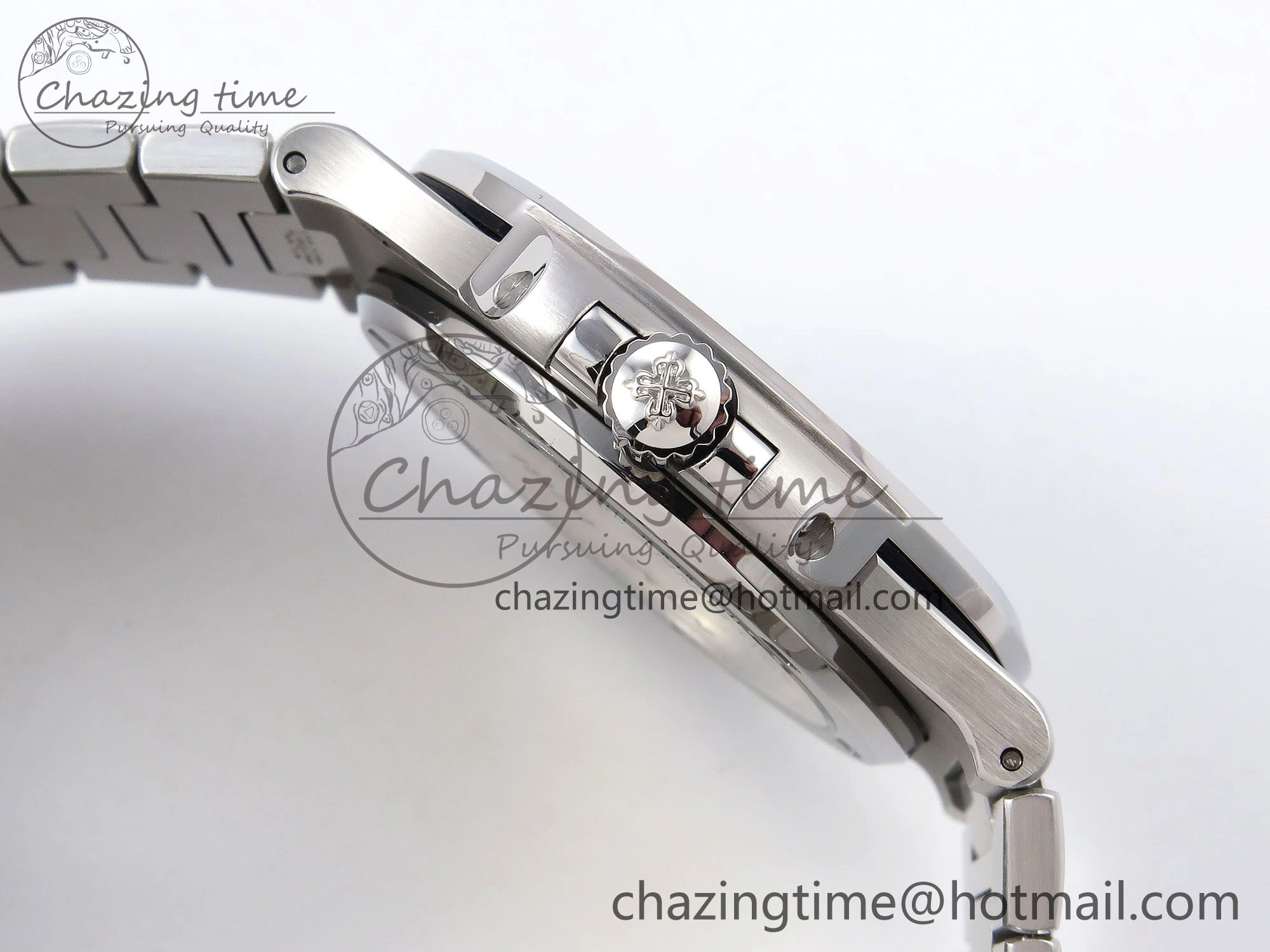 Nautilus 5711 1A-018 PPF 1:1 Best Edition Tiffany Blue Textured Dial on SS Bracelet Super Clone 26-330 V QuickDry 8725