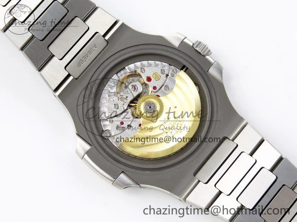Nautilus 5711 1A-018 PPF 1:1 Best Edition Tiffany Blue Textured Dial on SS Bracelet Super Clone 26-330 V QuickDry 8725