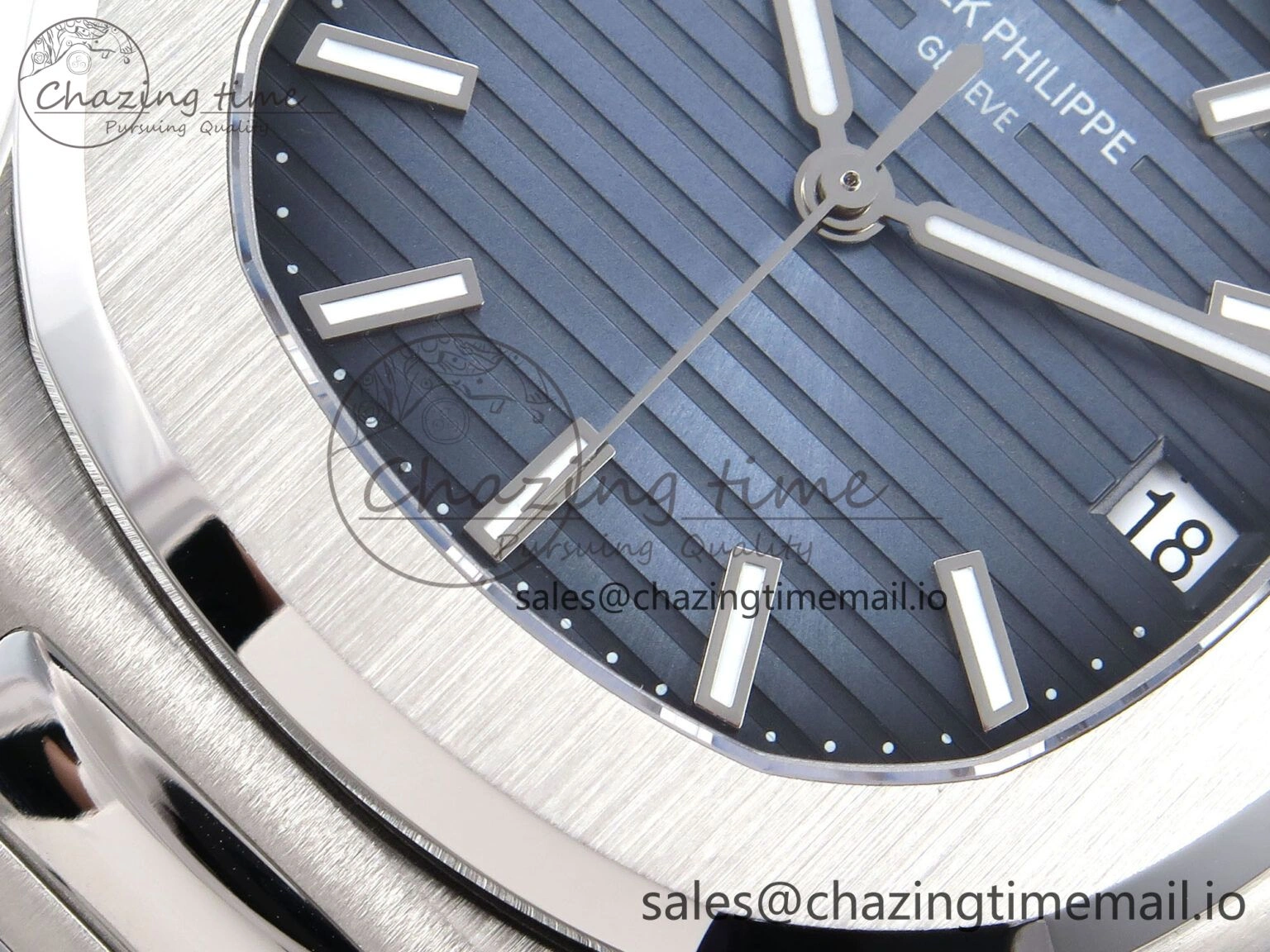 BestValue Nautilus 5711 1A 3KF 1:1 Best Edition Blue Dial on SS Bracelet A324 Super Clone V 8714