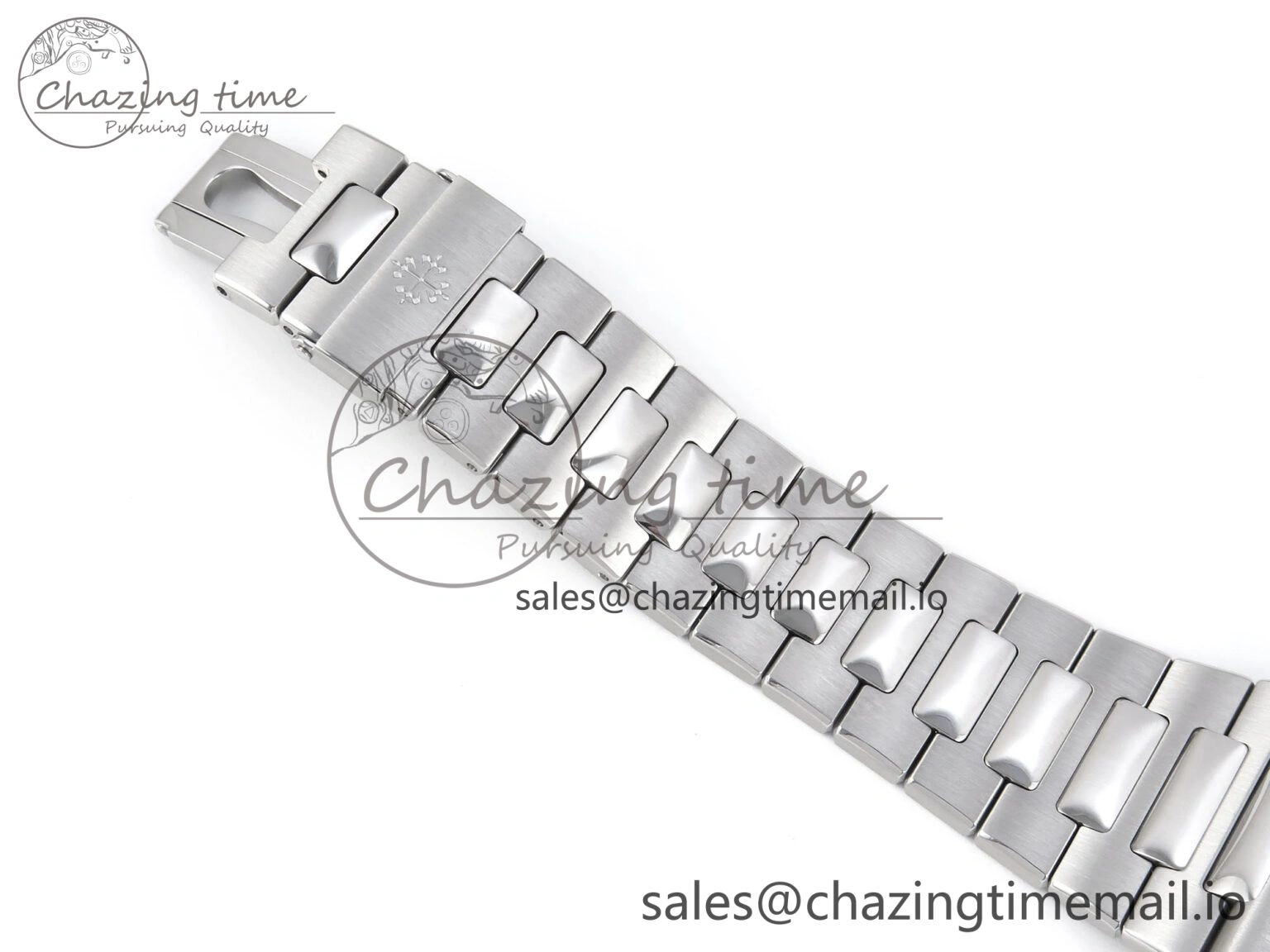 SmartChoice Nautilus 5711 1A 3KF 1:1 Best Edition Blue Textured Dial on SS Bracelet A324 Super Clone V 8653