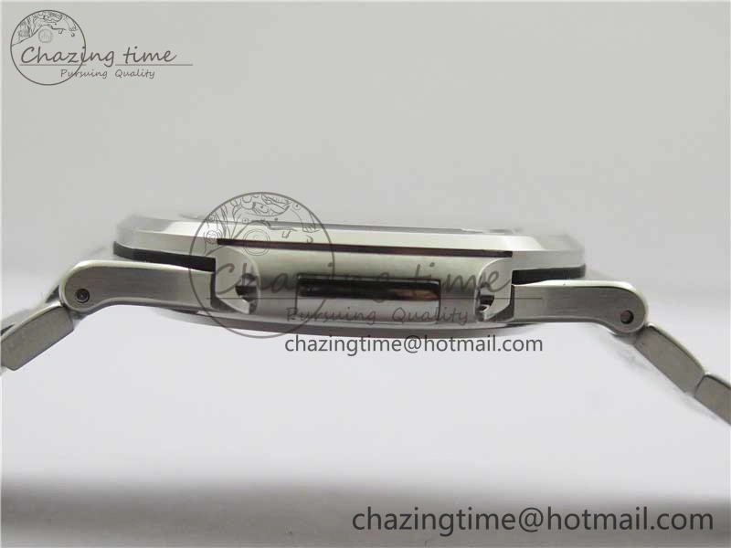 SmoothTexture Nautilus 5711 1A 3KF 1:1 Best Edition Blue Textured Dial on SS Bracelet A324 Super Clone V 8879