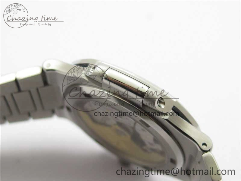 SmoothTexture Nautilus 5711 1A 3KF 1:1 Best Edition Blue Textured Dial on SS Bracelet A324 Super Clone V 8879