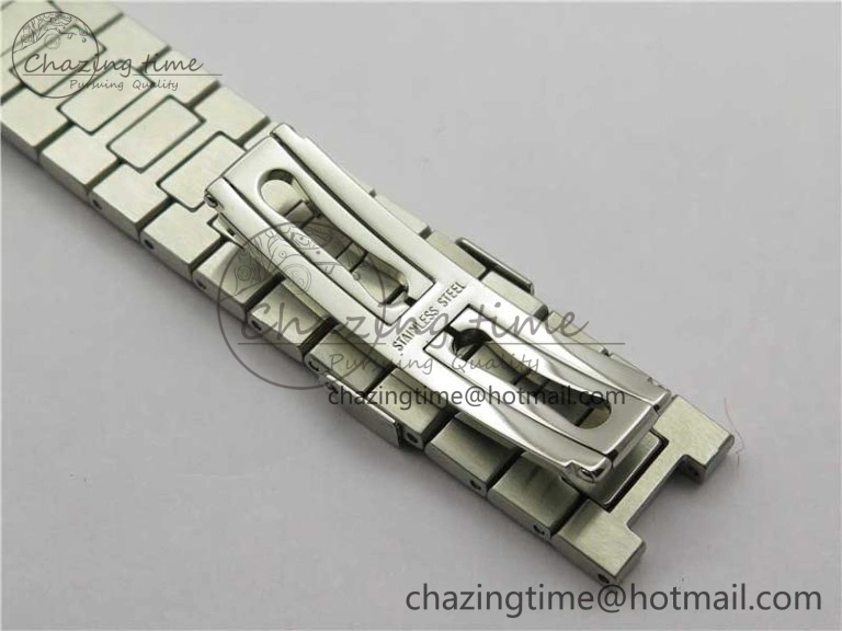 SmoothTexture Nautilus 5711 1A 3KF 1:1 Best Edition Blue Textured Dial on SS Bracelet A324 Super Clone V 8879