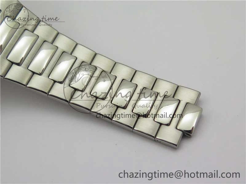 Nautilus 5711 1A 3KF 1:1 Best Edition Green Textured Dial on SS Bracelet A324 Super Clone V EyeCatching 8848