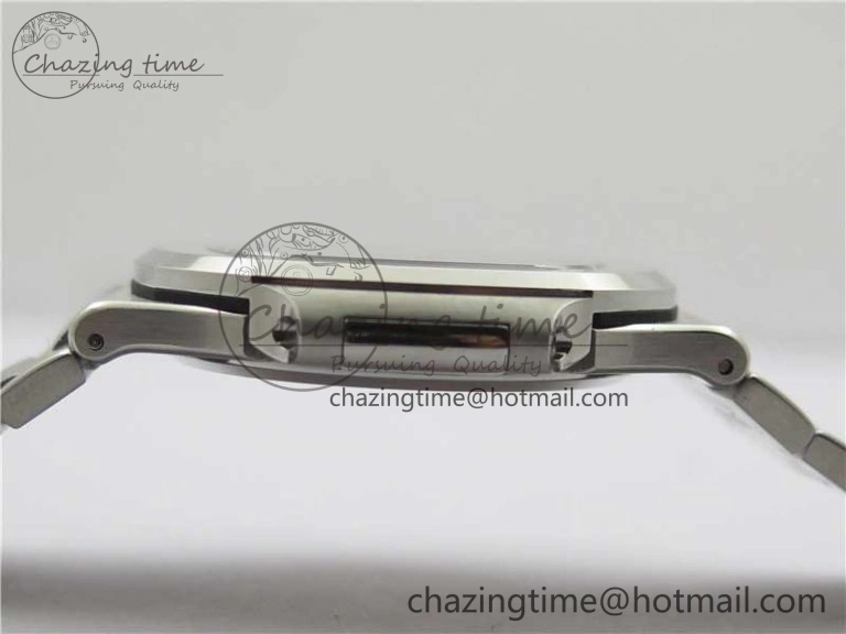 ZipUp Nautilus 5711 1A 3KF 1:1 Best Edition White Textured Dial on SS Bracelet A324 Super Clone V 8882