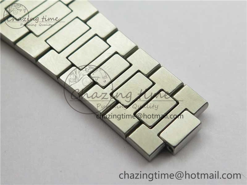 ZipUp Nautilus 5711 1A 3KF 1:1 Best Edition White Textured Dial on SS Bracelet A324 Super Clone V 8882