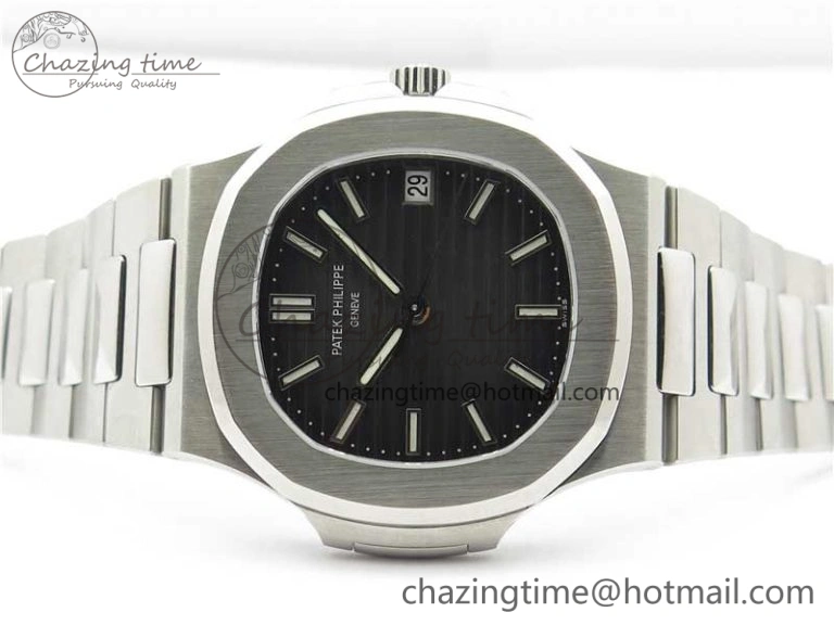 Tailored Nautilus 5711 1A GRF Best Edition Black Dial on SS Bracelet A324CS (Free box) V 8902