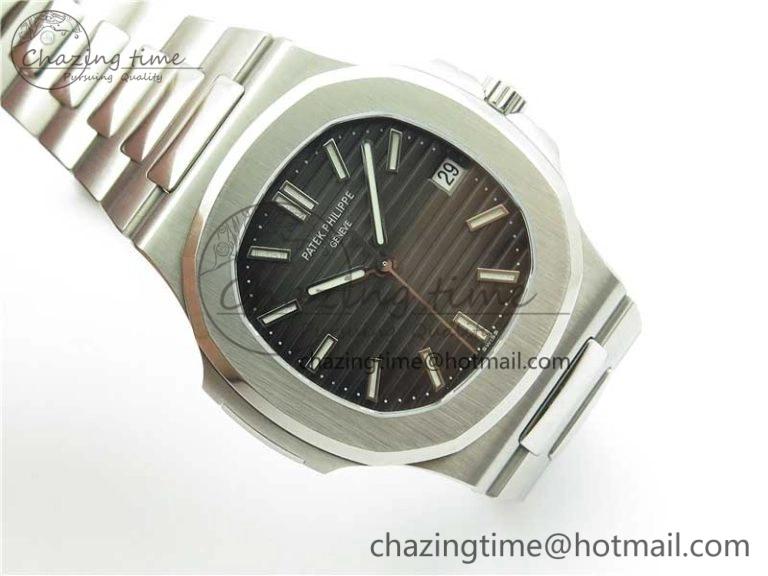 Tailored Nautilus 5711 1A GRF Best Edition Black Dial on SS Bracelet A324CS (Free box) V 8902