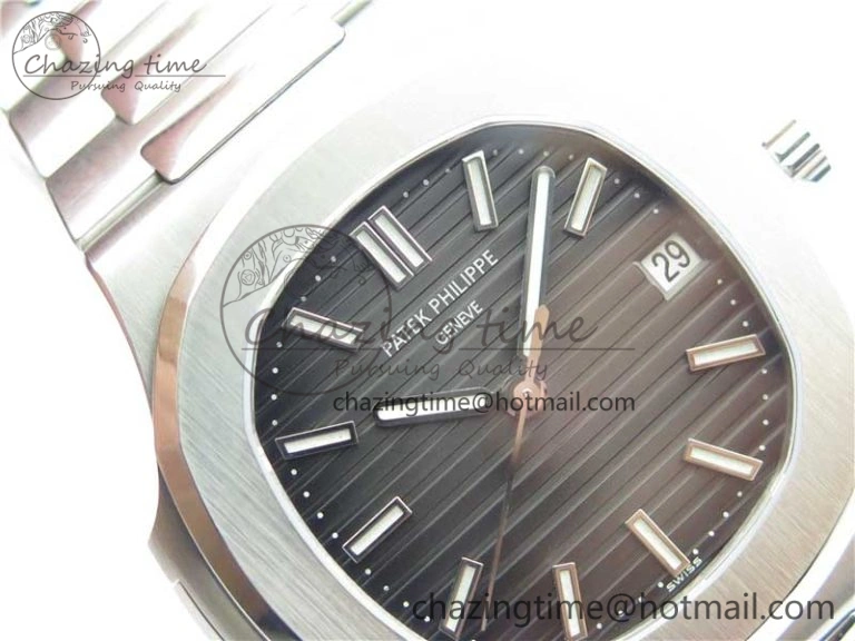 Tailored Nautilus 5711 1A GRF Best Edition Black Dial on SS Bracelet A324CS (Free box) V 8902