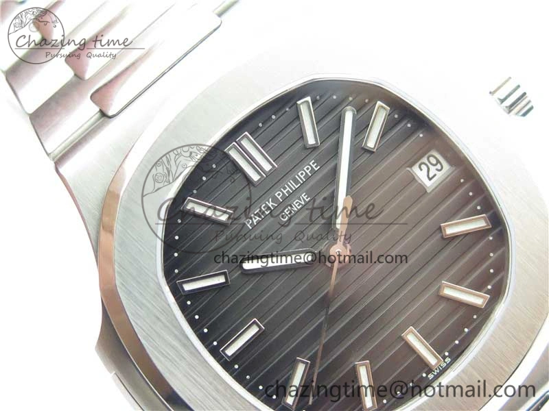 Tailored Nautilus 5711 1A GRF Best Edition Black Dial on SS Bracelet A324CS (Free box) V 8902