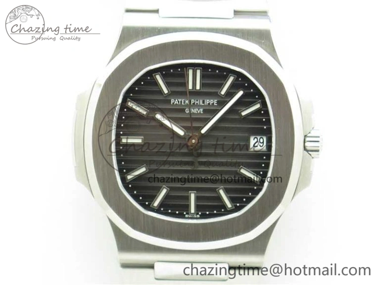 Tailored Nautilus 5711 1A GRF Best Edition Black Dial on SS Bracelet A324CS (Free box) V 8902