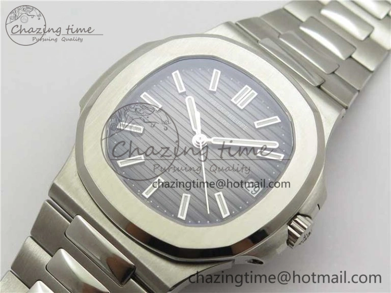 Tailored Nautilus 5711 1A GRF Best Edition Black Dial on SS Bracelet A324CS (Free box) V 8902