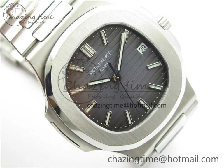 Youthful Nautilus 5711 1A GRF Best Edition Gray Dial on SS Bracelet A324CS (Free box) V 8901