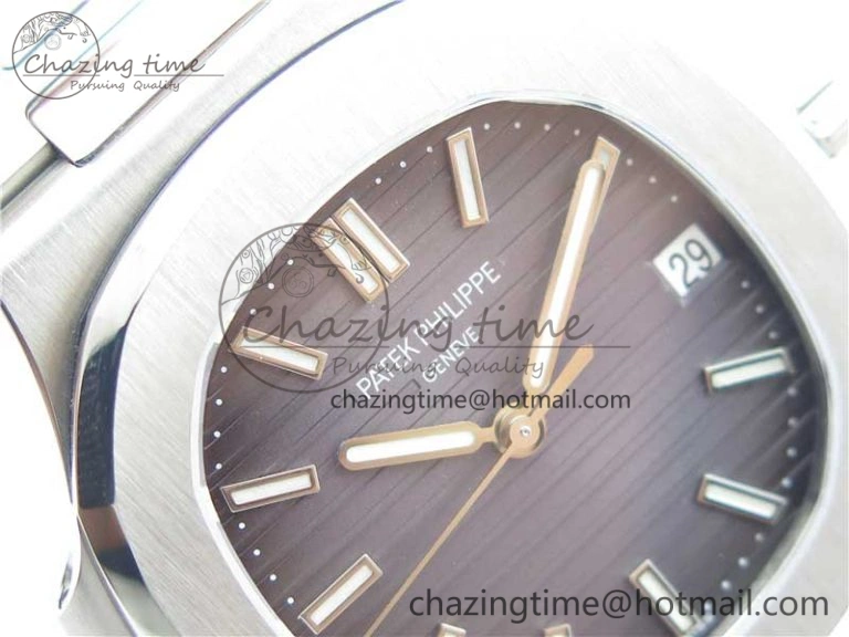 Youthful Nautilus 5711 1A GRF Best Edition Gray Dial on SS Bracelet A324CS (Free box) V 8901