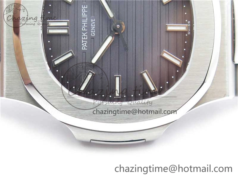 Youthful Nautilus 5711 1A GRF Best Edition Gray Dial on SS Bracelet A324CS (Free box) V 8901